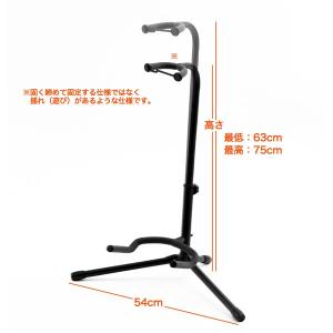 ギタースタンド 定番 シンプル ベーススタンドの詳細画像1
