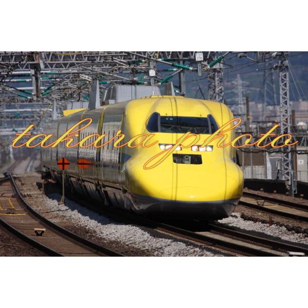 鉄道写真東海道新幹線ドクターイエローＴ５編成Ｌ版サイズ商品コード１−０００１ーＬ