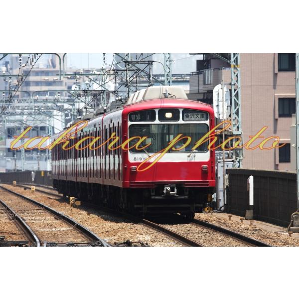 鉄道写真京急線８００形２Ｌ版サイズ商品コード２２−０００２ー２Ｌ