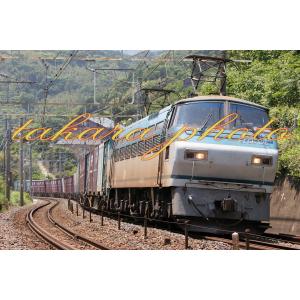 鉄道写真ＪＲ貨物ＥＦ６６形100番台電気機関車貨物列車ＫＧサイズ商品コード５−０００６ーＫＧ｜takaracom