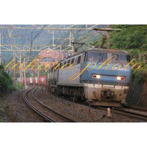 鉄道写真ＪＲ貨物ＥＦ２００形電気機関車貨物列車2Ｌ版サイズ商品コード５−０００７−２Ｌ｜takaracom