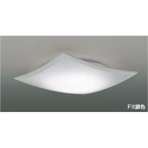 コイズミ照明 AH55669 Fit調色 LEDシーリングライト SHIKI 詩旗 6畳用 電球色〜昼光色 リモコン付 電気工事不要 照明器具 リビング用 天井照明 【〜6畳】