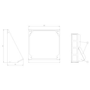 ダイキン（DAIKIN） KDB55J160F オーケー器材 ラウンドフロー用パネル