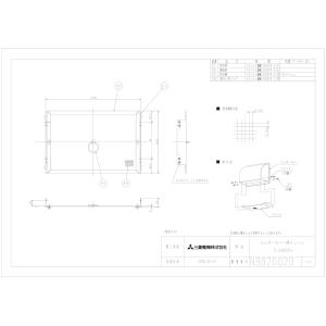 三菱（MITSUBISHI） 三菱電機 P-130K-CVD 防火ダンパー付ウェザー