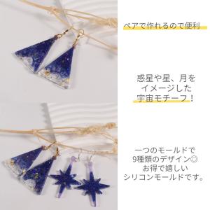 シリコンモールド ピアスチャーム イヤリング ...の詳細画像1