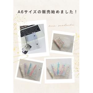 シール帳 バインダー 6Aサイズ 透明 クリア...の詳細画像1