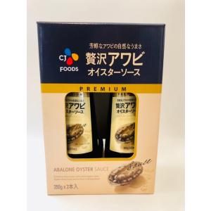 CJ FOODS 贅沢アワビ オイスターソース 大容量 韓国 PREMIUM ABALONE OYSTER SAUCE  あわび 調味料 ソース CJジャパン costco コストコ