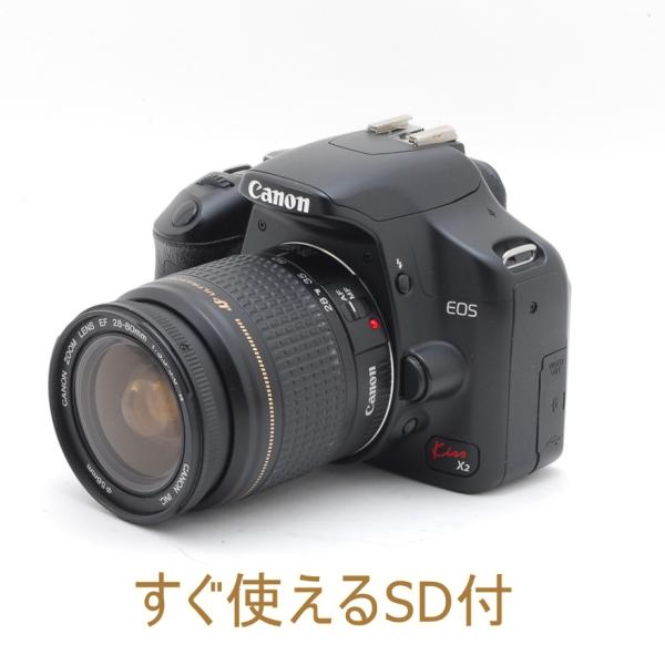 キヤノン Canon EOS kiss x2 EF 28-80mm レンズキット デジタル一眼レフ ...