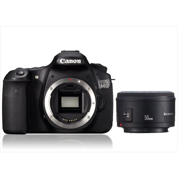 キヤノン Canon EOS 60D EF 50mm 1.8 II 単焦点レンズセット デジタル一眼...