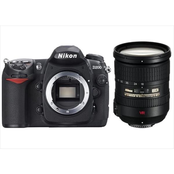 ニコン Nikon D200 AF-S 18-200mm 高倍率手振れ補正レンズセット デジタル一眼...