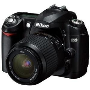 ニコン Nikon D50 レンズキット AF-S 18-55mm ブラック デジタル一眼レフカメラ