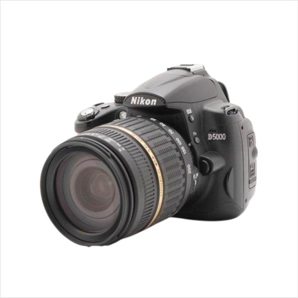 ニコン Nikon D5000 18-200mm 高倍率レンズキット デジタル一眼レフ カメラ 中古...