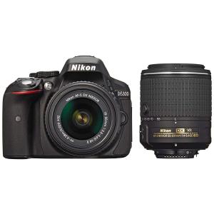 ニコン Nikon D5300 18-55 55-200 手振れ補正ダブルズームキット デジタル一眼...