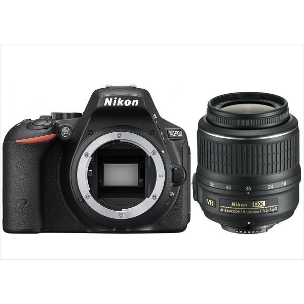 ニコン Nikon D5500 AF-S 18-55mm VR レンズセット 中古 デジタル一眼レフ...
