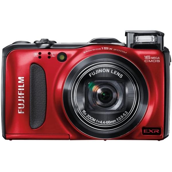 富士フイルム FUJIFILM FinePix F600EXR デジタルカメラ 中古 レッド 160...