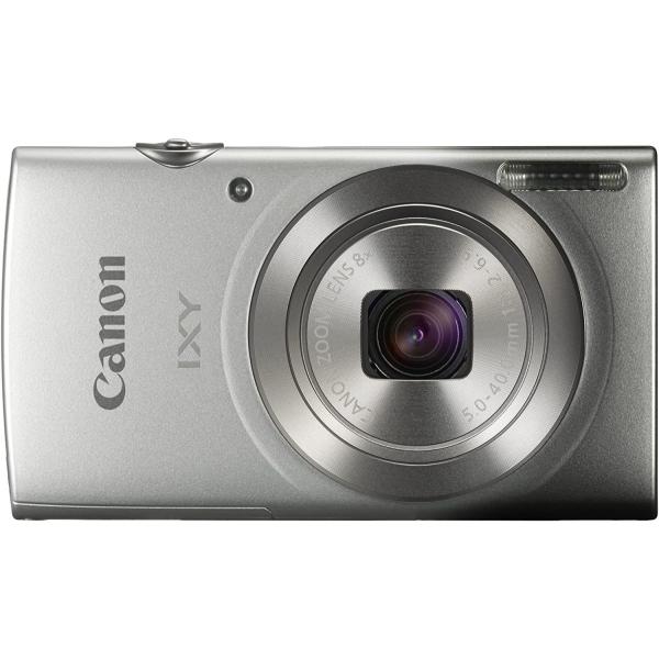 キヤノン Canon IXY 180 シルバー 光学8倍ズーム デジタルカメラ 中古