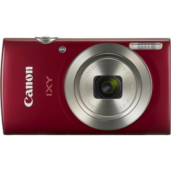 キヤノン Canon IXY 200 レッド 光学8倍ズーム コンパクトデジタルカメラ 中古