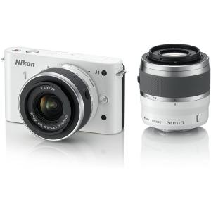 ニコン Nikon Nikon 1 J1 ミラーレス一眼カメラ 中古 ダブルズームキット ホワイト