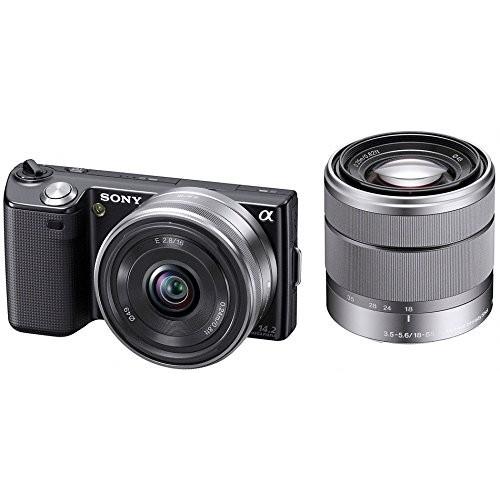 ソニー SONY NEX-5 16mm 18-55mm ダブルレンズキット 中古 ミラーレス 一眼 ...