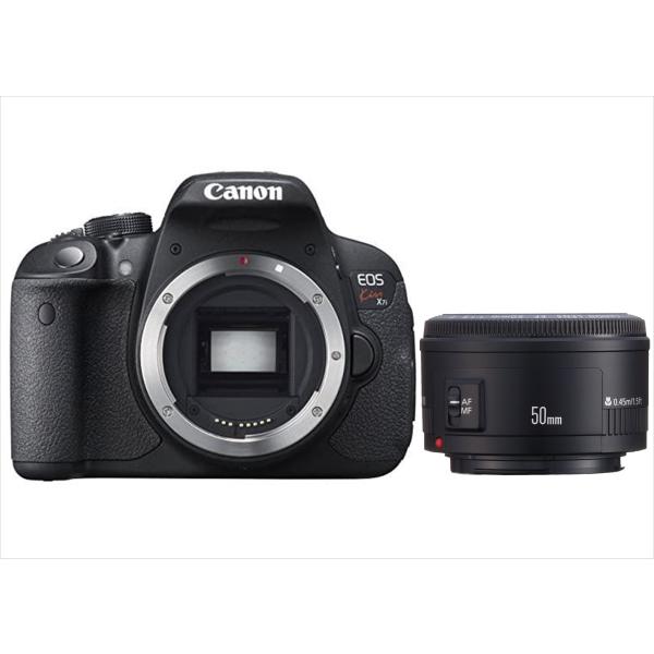 キヤノン Canon EOS kiss x7i EF 50mm 1.8 II 単焦点レンズセット デ...