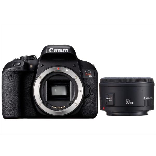 キヤノン Canon EOS Kiss X9i EF 50mm 1.8 II 単焦点レンズセット デ...
