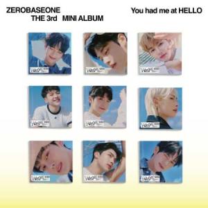 【5/14 韓国発売】ZEROBASEONE ゼロベースワン ZB1 ゼベワン 3RD MINI You had me at HELLO DIGIPACK VER. 3集 ミニ アルバム 韓国版 送料無料｜takaranoshima