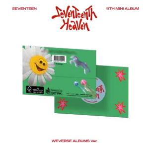 【10/23 韓国発売】SEVENTEEN セブンティーン 11TH MINI【SEVENTEENTH HEAVEN】Weverse Albums ver. 11集 ミニ アルバム 韓国音楽 送料無料