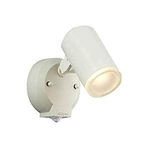 コイズミ照明 AU38268L エクステリア LED一体型 スポットライト 人感センサー付マルチフラッシュ 拡散 非調光 電球色 防雨型 白熱球60W相当  照明器具