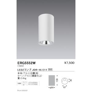 遠藤照明 ERD9762S LEDZ グレアレスユニバーサルダウンライト 鏡面