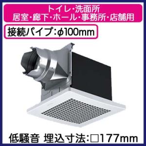 パナソニック FY-17B7 天井埋込形換気扇 ルーバー別売タイプ トイレ 洗面所 居室 廊下 ホー...