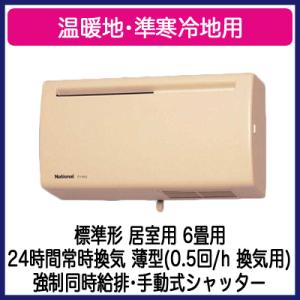 Panasonic パナソニック FY-6A2-W Q-hiファン 壁掛形 1パイプ Panasonic パナソニック FY-6A2-W Q-hiファン 壁掛形 1パイプ
