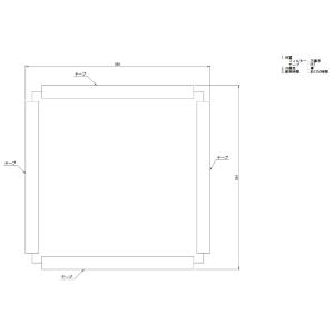 ダイキン（DAIKIN） KDB55J160F オーケー器材 ラウンドフロー用パネル