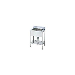 LIXIL サンウェーブ 業務用設備機器 ステンレス作業機器 一槽流し台(S-1SN型)奥行45cm...