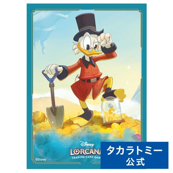 ディズニー・ロルカナ・TCG 日本語版 公式カードスリーブ「スクルージ・マクダック 世界一の金持ちア...