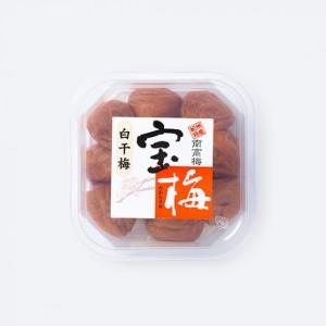 宝梅 白干梅 180g パック入り 梅干し 南高梅 うめぼし 酒直 紀州南高梅 SU-9