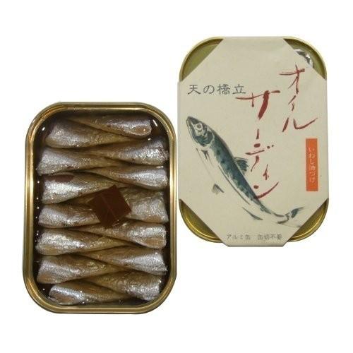 天の橋立 オイルサーディン105ｇ×7缶 まいわし油づけ 丹後 竹中缶詰日本製国産