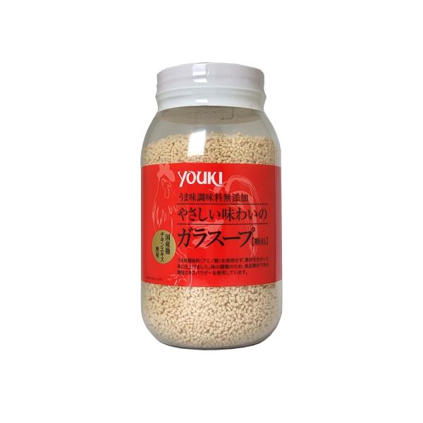 ユウキ食品 うま味調味料無添加やさしい味わいのガラスープ[顆粒] 400g（賞味期限：2026.05...