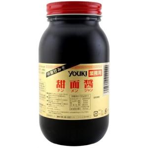 (代引不可／全国0)ユウキ食品 甜麺醤500g×2瓶黒あまみそ