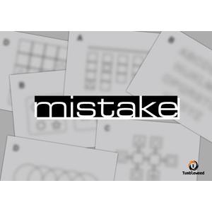 謎解き mistake (制作：タンブルウィード) [送料ウエイト：1.5]