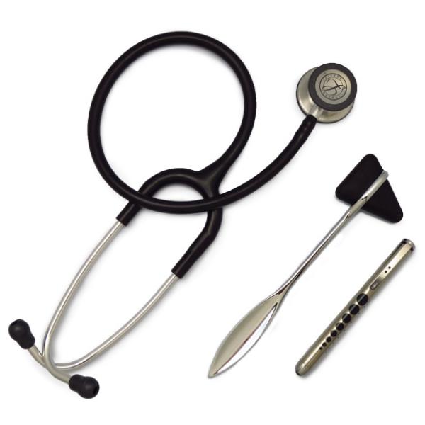 [3点セット・国内正規品]クラシックIII リットマン聴診器+ 打腱器 + ペンライト(瞳孔計付)　...