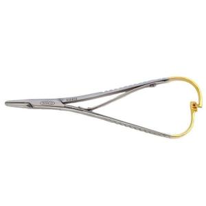 メーヨーへガール持針器（TC超硬チップ付）18.0cm, NS0834 : 聴診器の