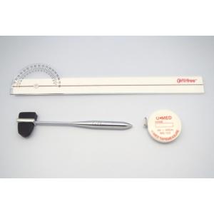 ＰＴセットＢ：　プラスチック角度計330mm, 勝沼式打診器, メジャー2m,　P4310-330,...