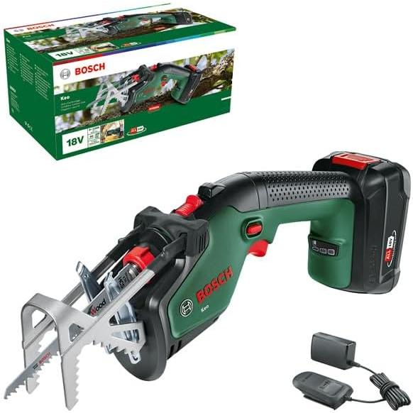 ボッシュ(BOSCH) コードレスのこぎり (18V2.5Ahバッテリー・充電器付) KEO118