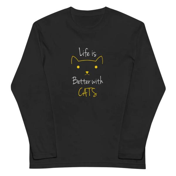 猫の方がいい猫 長袖tシャツ おもしろ 可愛い ねこ ネコ 猫 長袖tシャツ メンズ レディース 長...