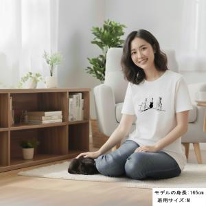 tシャツ レディース カットソー メンズtシャ...の詳細画像1