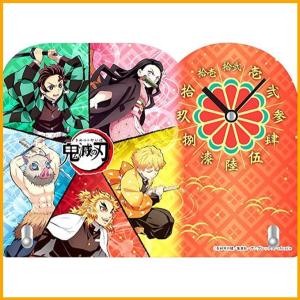 鬼滅の刃 ダイカットアクリルクロック2 レッド