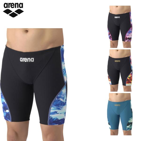 アリーナ トレーニングスパッツ 水着 スイムウエア ハーフレッグ 水泳 競泳 スイミング スイム プ...