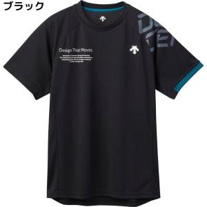 デサント バレーボール シャツ 半袖 トレーニ...の詳細画像1