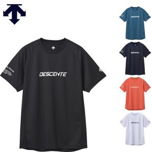 デサント 半袖バレーシャツ バレーボール Tシャツ シャツ 半袖 練習 トレーニング クラブ 部活 練習着 ユニセックス 男女兼用 DESCENTE DV5SHT05U