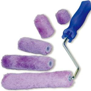 スモールローラー バイオレット 無泡（10本入）9インチ（115-69）DIY 塗装 防水 塗料 ペンキ